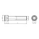 Винт с цилиндрической головкой и внутренним шестигранником 12.9 M12X70