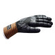 Перчатки TIGERFLEX DOUBLE LIGHT, нейлон, покрытие нитрил, пара, р.8