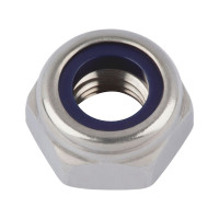 Гайка шестигранна самостопорна DIN985 - A2/50 - SW17, M10