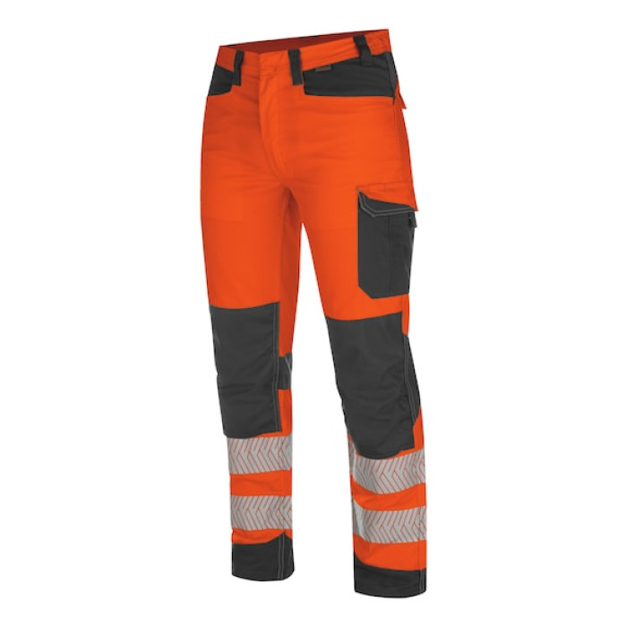 Штани сигнальні FLUO, оранжеві, розмір 62