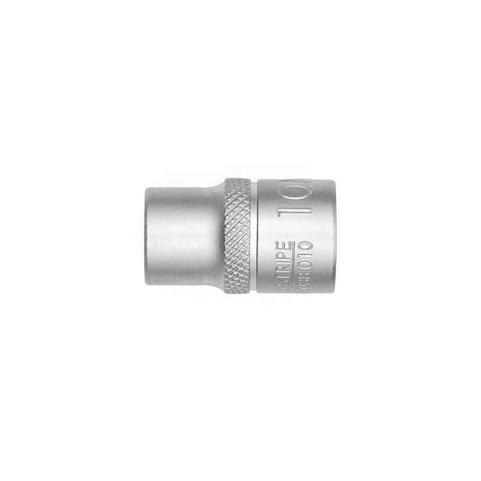 Головка торцева шестигранна, 3/8IN, коротка, SW10, RED STRIPE