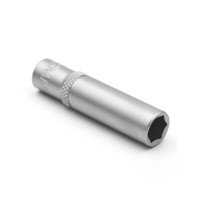 Головка торцевая шестигранная, 1/4IN, удлиненная, SW8, RED STRIPE