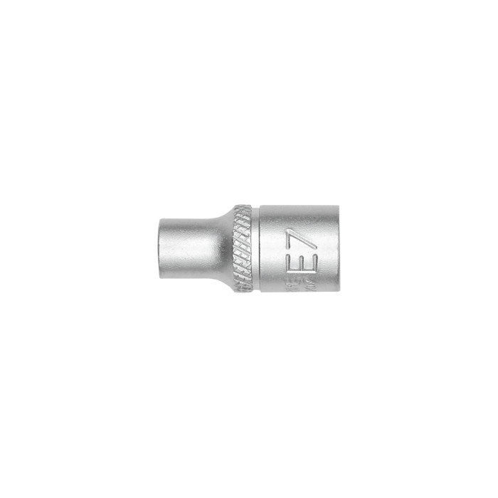 Головка торцева зовн.TORX, 1/4IN, TX-E7-L25MM, RED STRIPE