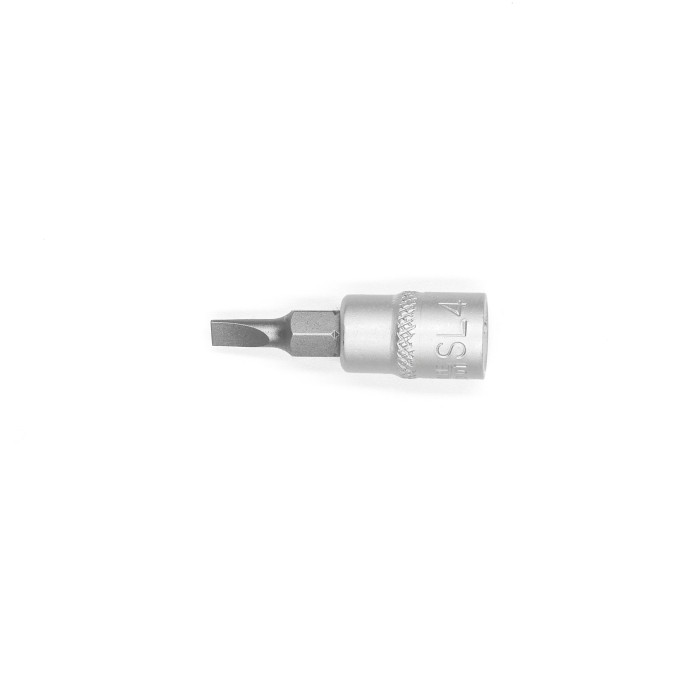 Головка торцева, 1/4IN, з насадкою SL4MM, RED STRIPE
