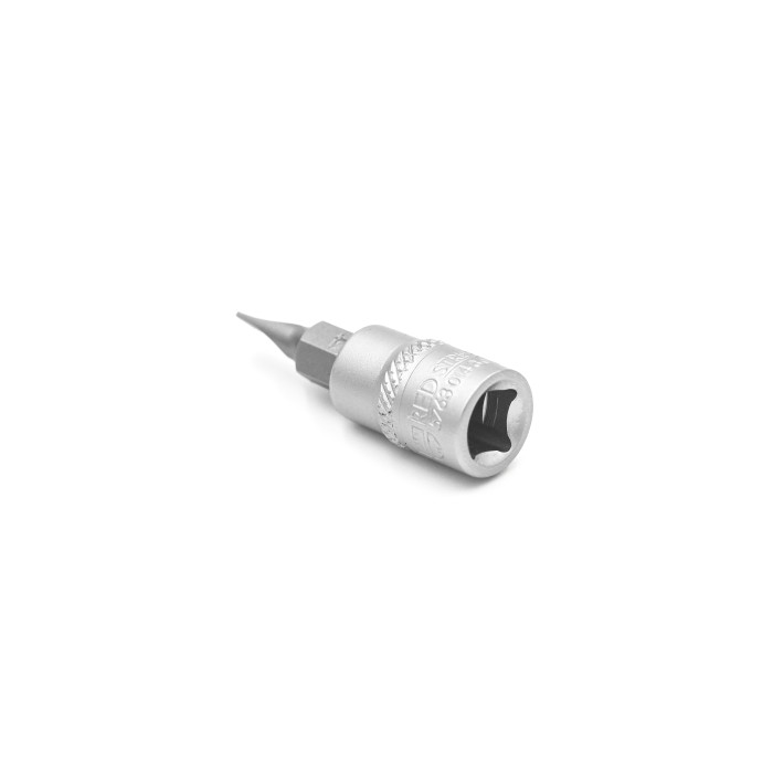 Головка торцева, 1/4IN, з насадкою SL4MM, RED STRIPE