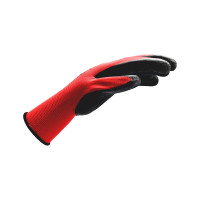 Рукавиці захисні з латексним покриттям RED LATEX GRIP, пара, розмір 9