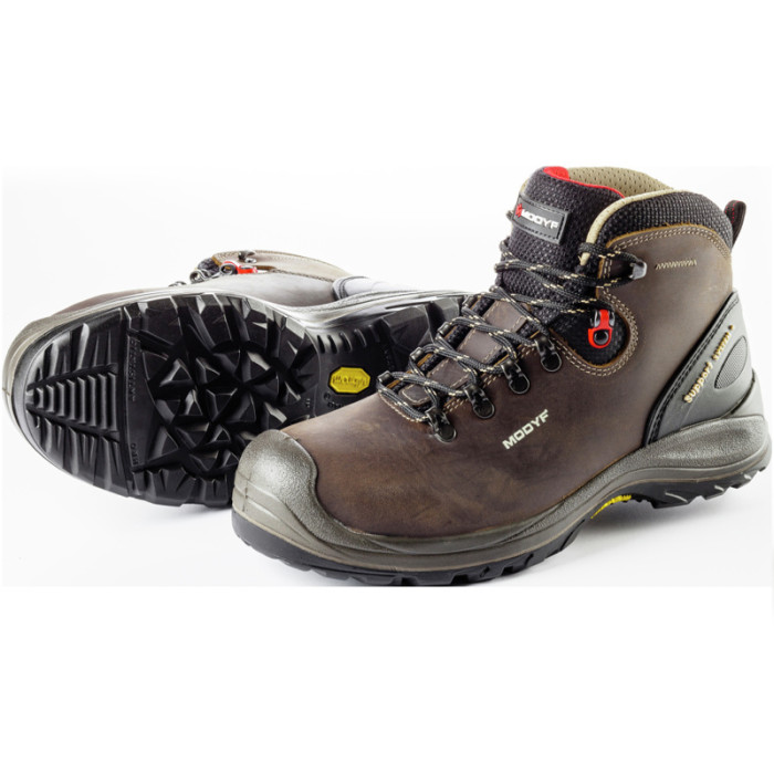 Черевики захисні VIBRAM, S3 HRO, високі, композит. носок, коричн., пара, р.41