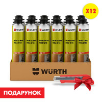 Піна монтажна W45, 12 шт., комплект №3