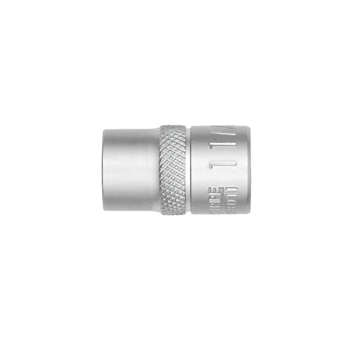 Головка торцевая шестигранная, 3/8IN, короткая, SW11, RED STRIPE