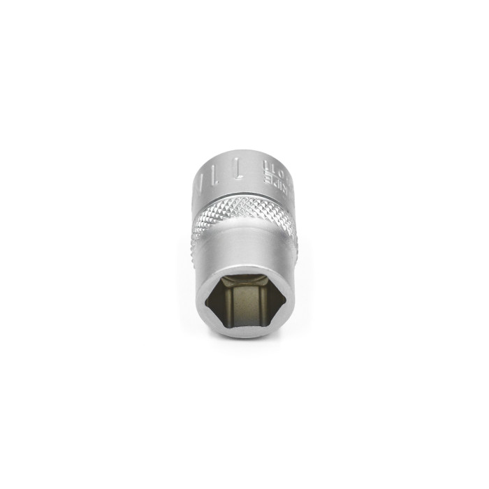 Головка торцевая шестигранная, 3/8IN, короткая, SW11, RED STRIPE
