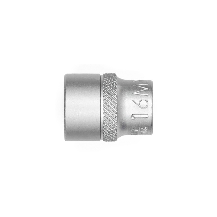 Головка торцева шестигранна, 3/8IN, коротка, SW16, RED STRIPE