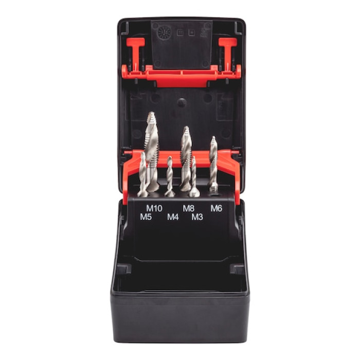 Набор комбинированных метчиков SMARTSTEP, M3-M10, 6 шт.