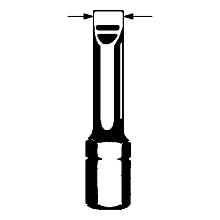 Біта WURTH 1/4" 0,8 х5, 5 25 мм