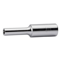 Торцева головка Wurth 1/4" SW7 6-гранна подовжена