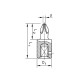 Ключ торцевой 1/4" РH2 28 мм