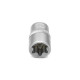 Головка торцевая 1/2IN, наружный торкс, E22-L38MM, RED STRIPE