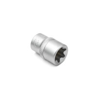 Головка торцева 1/2IN, зовнішній торкс, E22-L38MM, RED STRIPE