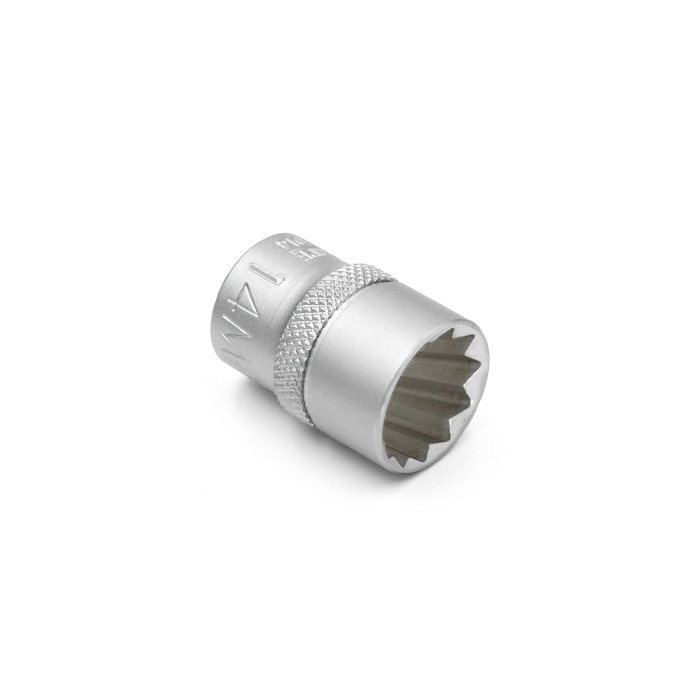 Головка торцевая короткая 3/8IN, 12-гр., SW19, RED STRIPE