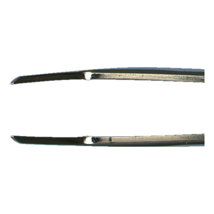 Пинцет монтажный угловой, 155 mm