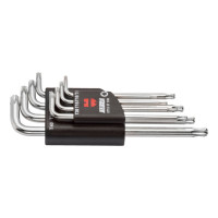 Набор ключей Г-образных TORX с шариком, 8 шт., ZEBRA