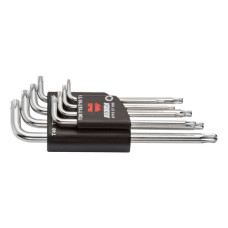 Набір ключів Г-подібних TORX з кулькою, 8 шт., ZEBRA