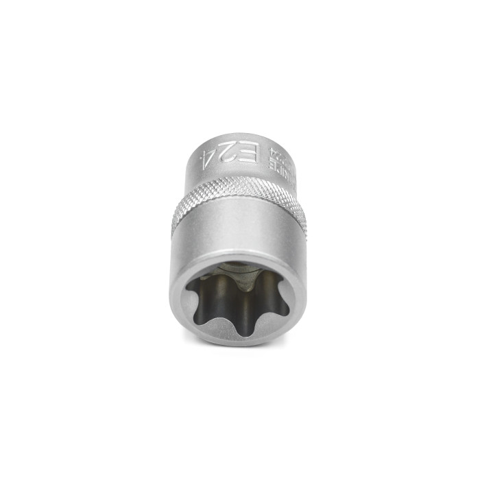 Головка торцева 1/2IN, зовнішній торкс, E24-L38MM, RED STRIPE