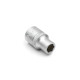Головка торцевая шестигранная, 1/2IN, короткая, SW10, RED STRIPE
