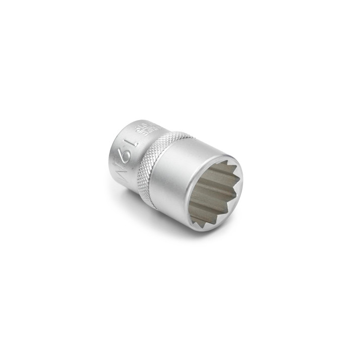 Головка торцева коротка 1/2IN, 12-гр., SW10, RED STRIPE