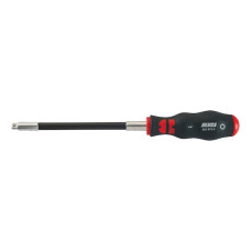 Отвертка ZEBRA®, квадрат 1/4”, отверстие на торце стержня, 150мм