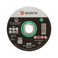 Диск відрізний SPEED PLUS, 125х1,0х22,2