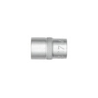 Головка торцевая шестигранная, 1/2IN, короткая, SW18, RED STRIPE
