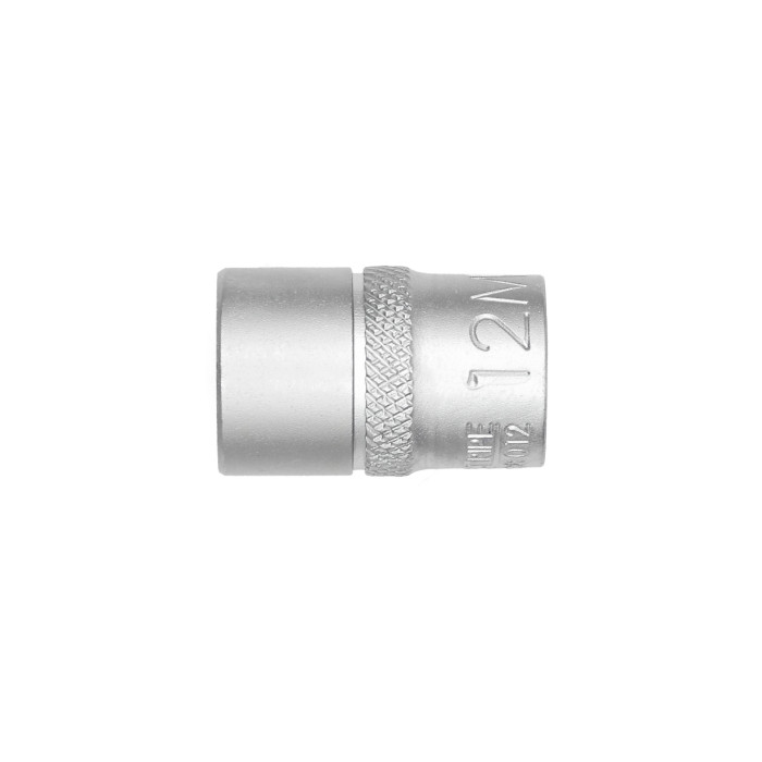 Головка торцева шестигранна, 3/8IN, коротка, SW12, RED STRIPE