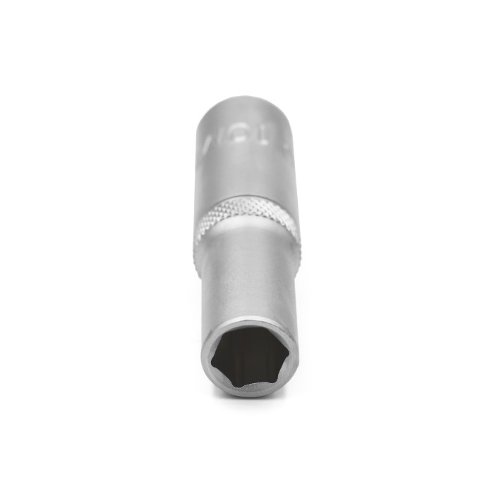 Головка торцевая шестигранная, 3/8IN, удлиненная SW10, RED STRIPE