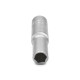 Головка торцевая шестигранная, 3/8IN, удлиненная SW10, RED STRIPE