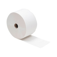 Очистная бумага в рулоне ECOLINE, двухслойная, белая, 2500 шт.