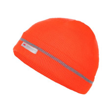 Шапка в'язана NEON THINSULATE, яскраво оранжева
