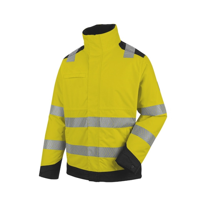 Куртка зимняя сигнальная FLUO, желтая, размер 4XL