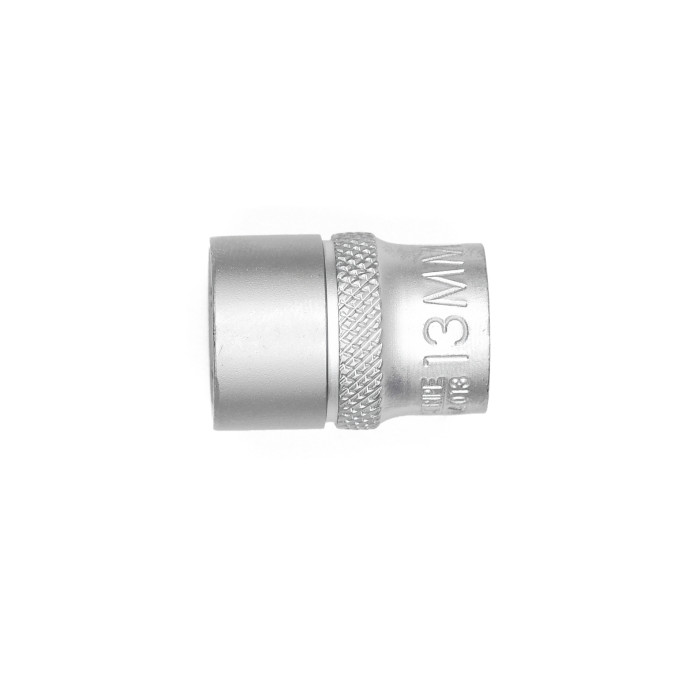 Головка торцева шестигранна, 1/4IN, коротка, SW13, RED STRIPE