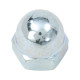 Гайка шестигранная колпачковая DIN1587-A - 6 (A2K) - SW13, M8