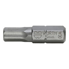Біта WURTH із внутрішньою шестигранною головкою C 6.3 SW5 1/4" 25мм