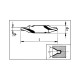 Центрувальне свердло HSS DIN333 Ø4 мм