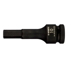 Торцевая головка Wurth ударная удлиненная 1/2" шестигранная LONG HEX 10 мм