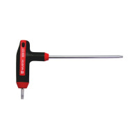 Отвертка с Т-образной рукояткой, TORX, TX10-L138, RED STRIPE