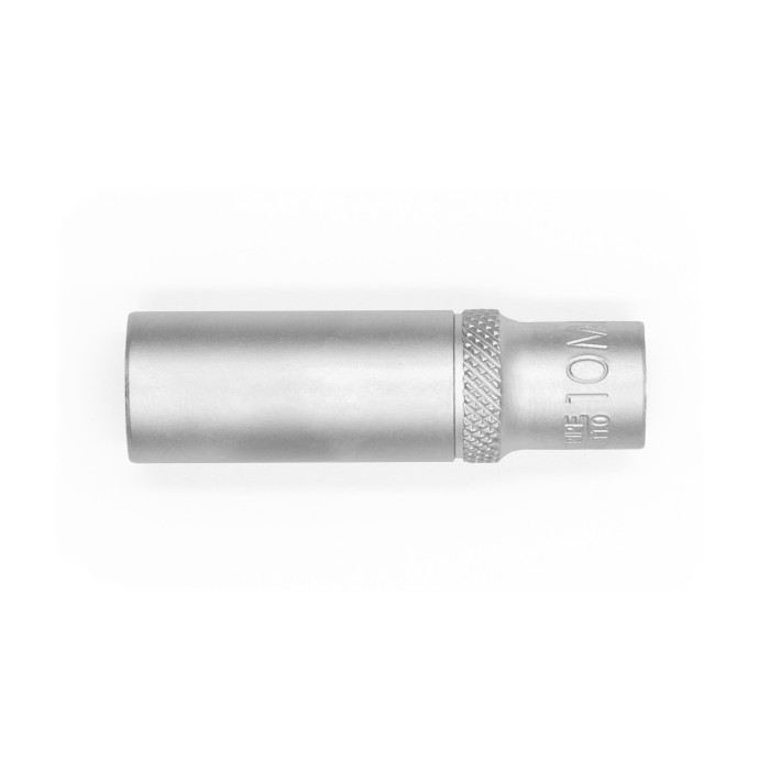 Головка торцева шестигранна, 1/4IN, подовжена, SW10, RED STRIPE