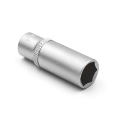 Головка торцева шестигранна, 1/4IN, подовжена, SW13, RED STRIPE