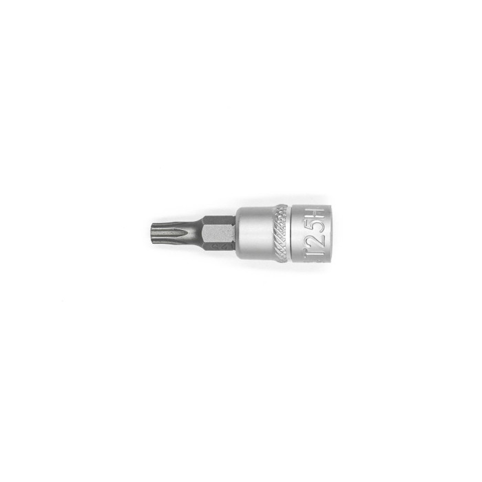 Головка торцева, 1/4IN, з насадкою TX25-HOLE, RED STRIPE