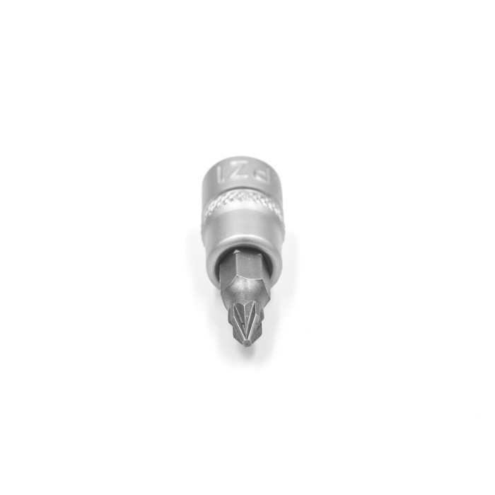 Головка торцева, 1/4IN, з насадкою PZ3, RED STRIPE
