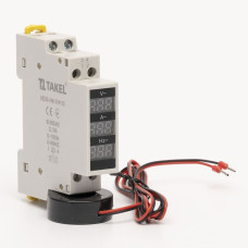 Вимірювач 3 в 1 MD35-VAH (АC 80-500V, 0-100А, 0-99Hz) TAKEL