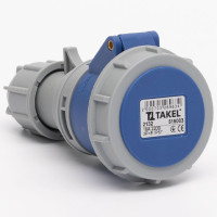 Розетка переносна 2132 16А 220В 2Р+Е IP67 Argent TAKEL