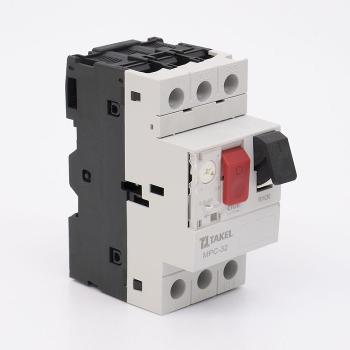 Вимикач автоматичний захисту двигуна MPC-32 2.5-4А TAKEL